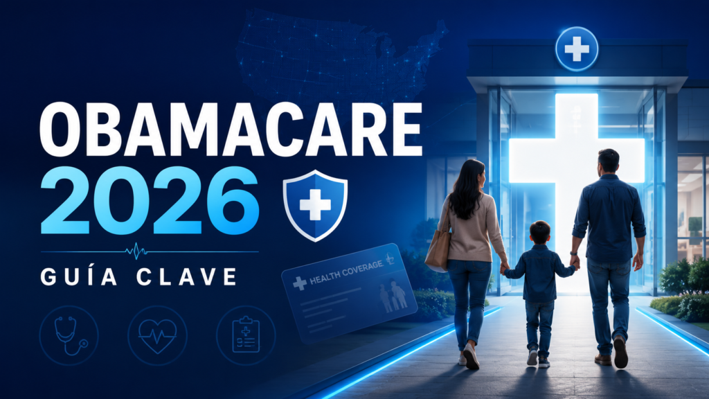 Guía clave sobre Obamacare 2026 y seguros médicos en Estados Unidos.