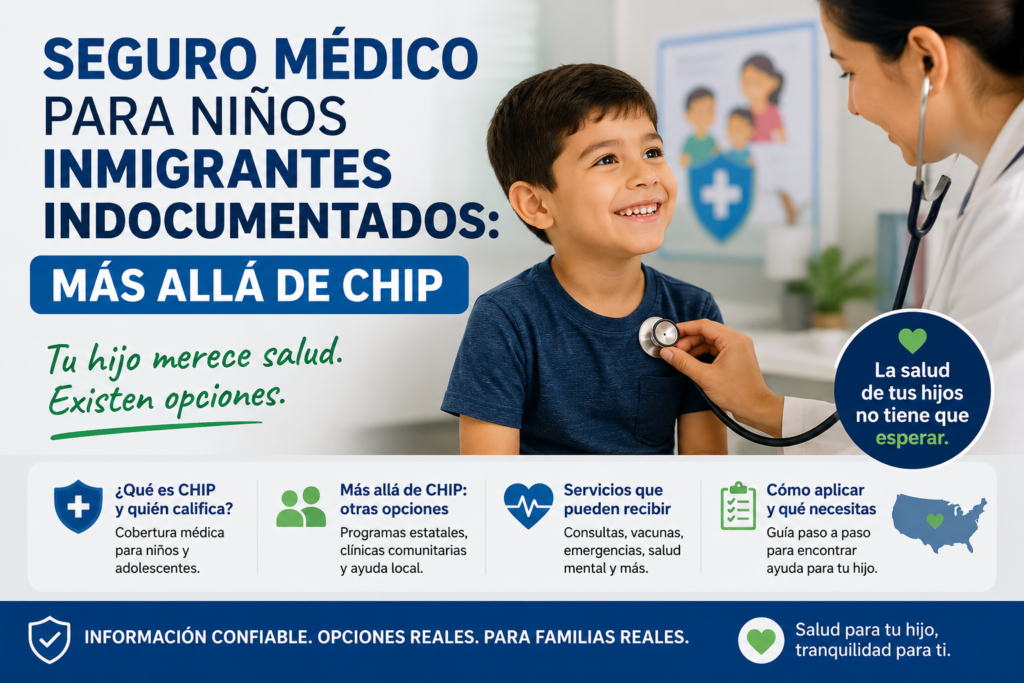 Seguros Médicos para Niños Indocumentados