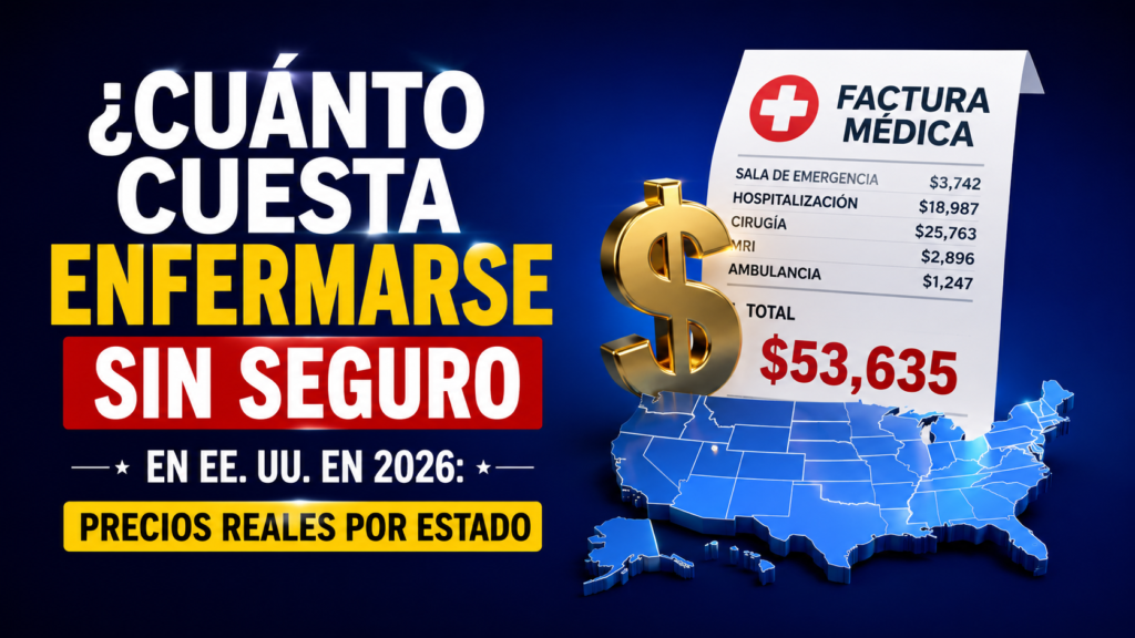 Factura médica de 53.635 dólares por enfermarse sin seguro en Estados Unidos